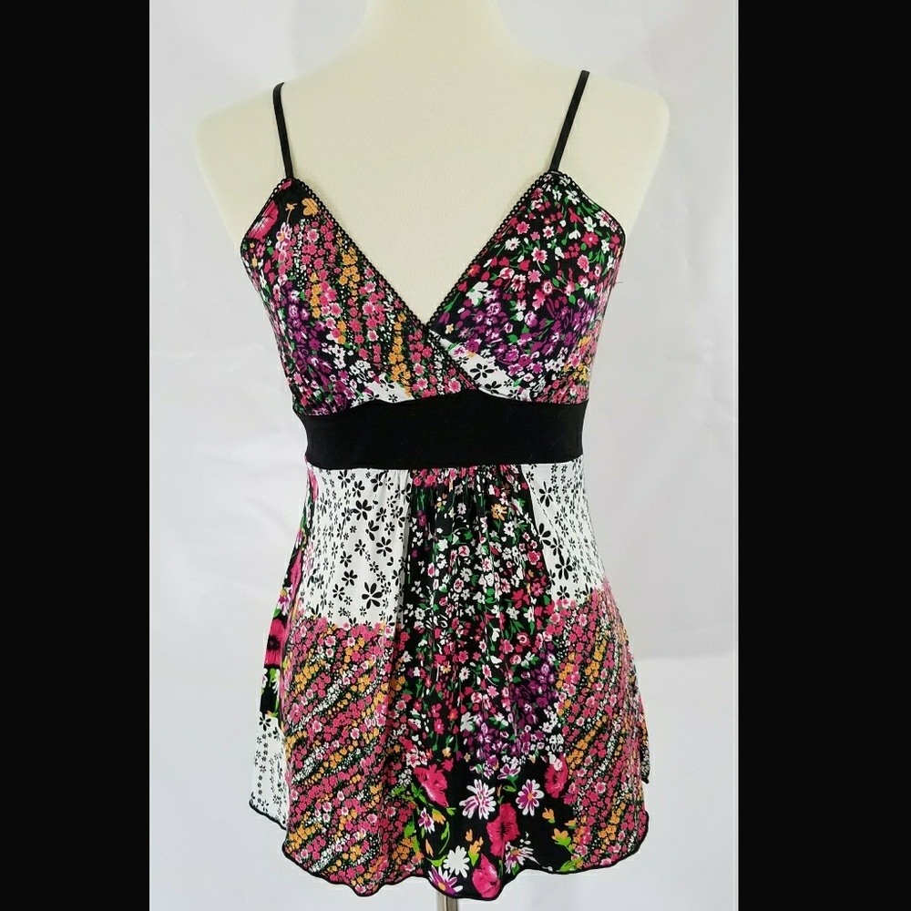 Floral tank top